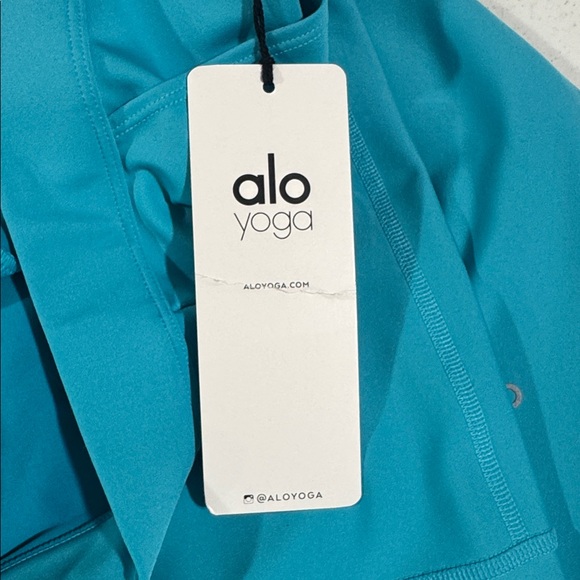 ALO Yoga 4-pocket Utility Legging High Waisted Aqua Blue Women’s Leggings XS - Picture 9 of 14